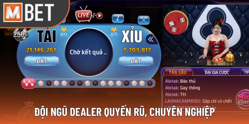 Dàn dealer xinh đẹp và dày dạn kinh nghiệm