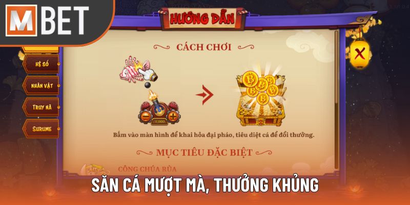Săn cá mượt mà thưởng khủng